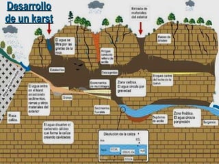 Desarrollo de un karst 