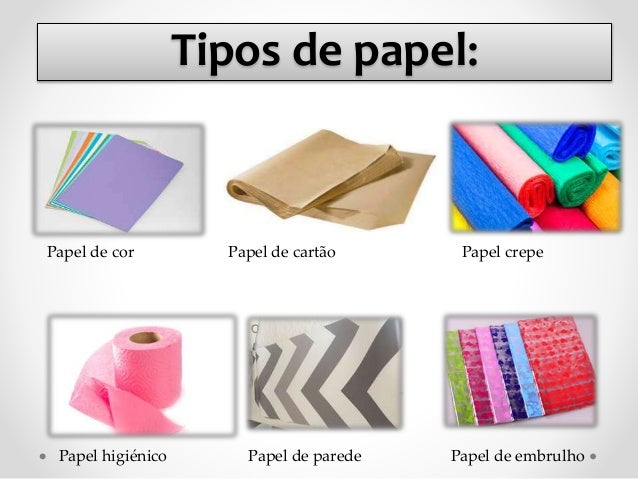 Conheça Os Principais Tipos De Papel – GCXI