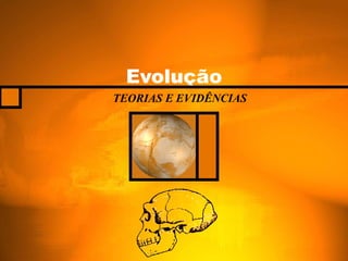Evolução TEORIAS E EVIDÊNCIAS 