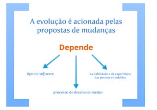 Evolucao de software - parte 1