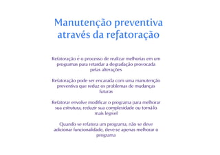 Evolucao de software - parte 2