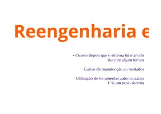 Evolucao de software - parte 2