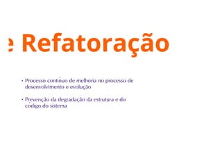 Evolucao de software - parte 2