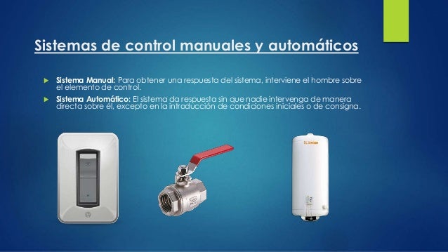 Evolución de los sistemas de control