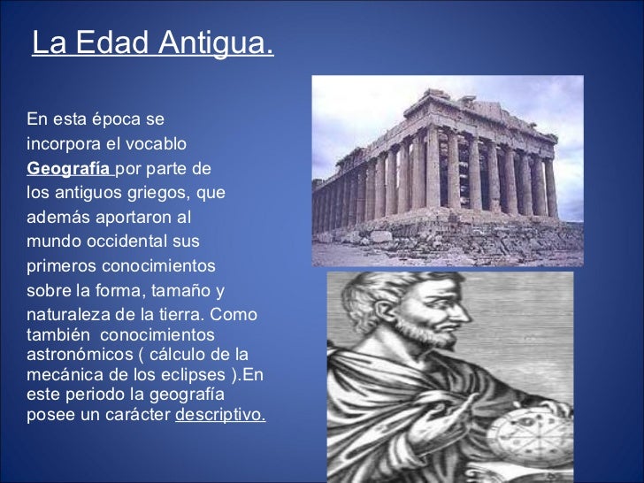 EvolucióN HistóRica De La GeografíA