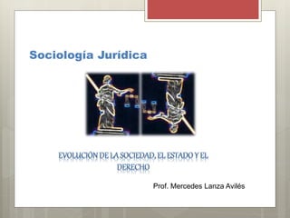 Sociología Jurídica
Prof. Mercedes Lanza Avilés
 