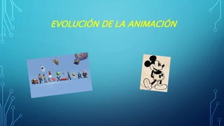 EVOLUCIÓN DE LA ANIMACIÓN
 