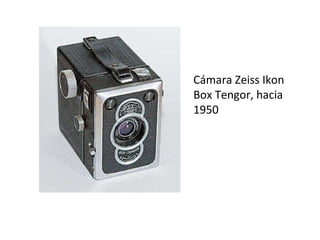 Cámara Zeiss Ikon Box Tengor, hacia 1950 