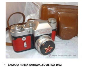 CAMARA REFLEX ANTIGUA..SOVIETICA 1962 