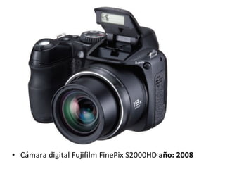 Cámara digital Fujifilm FinePix S2000HD  año: 2008 