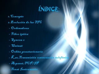 ÍNDICE : 1.Concepto 