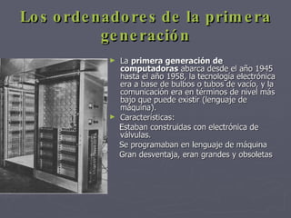 Evolución de las tic en los últimos 70