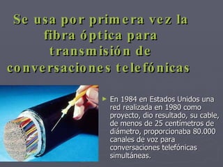 Evolución de las tic en los últimos 70