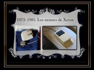 Evolución del Mouse | PPTX