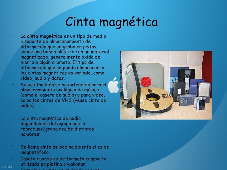 Evolución de los dispositivos de almacenamiento1