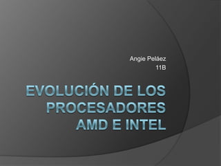 Angie Peláez
         11B
 