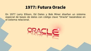Evolución de los sgbd | PDF