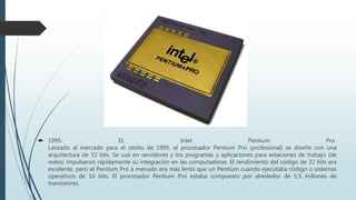 Evolución del procesador | PPT