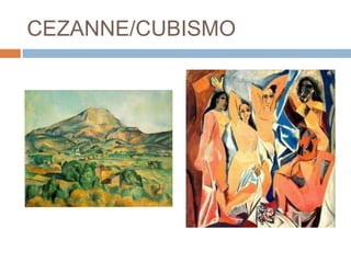 CEZANNE/CUBISMO

 