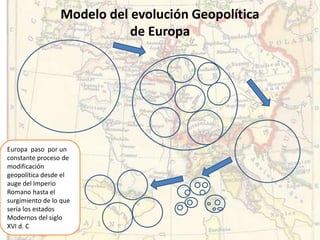 Evolución geopolítica de europa hasta el surgimiento del estado moderno ...