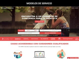 MODELOS DE SERVICIO
 