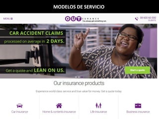 MODELOS DE SERVICIO
 