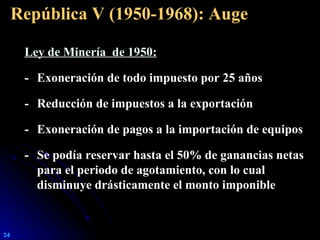 EVOLUCIÓN HISTÓRICA DE LA ACTIVIDAD MINERA EN EL PERÚ | PPT
