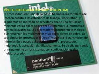 Evolución microprocesadores | PPTX