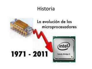 Evolución microprocesadores | PPTX