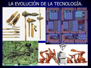 LA EVOLUCIÓN DE LA TECNOLOGÍA.
 