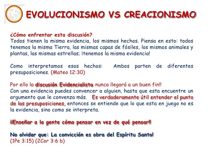 Evolución vs. Creación