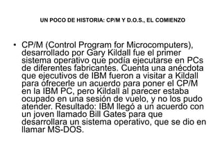Evolucion de-los-sistemas-operativos | PPTX