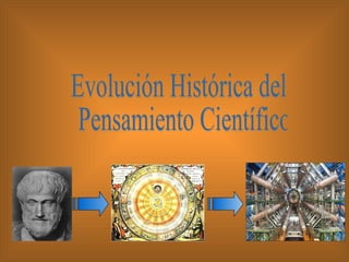 Evolución Histórica del Pensamiento Científico 