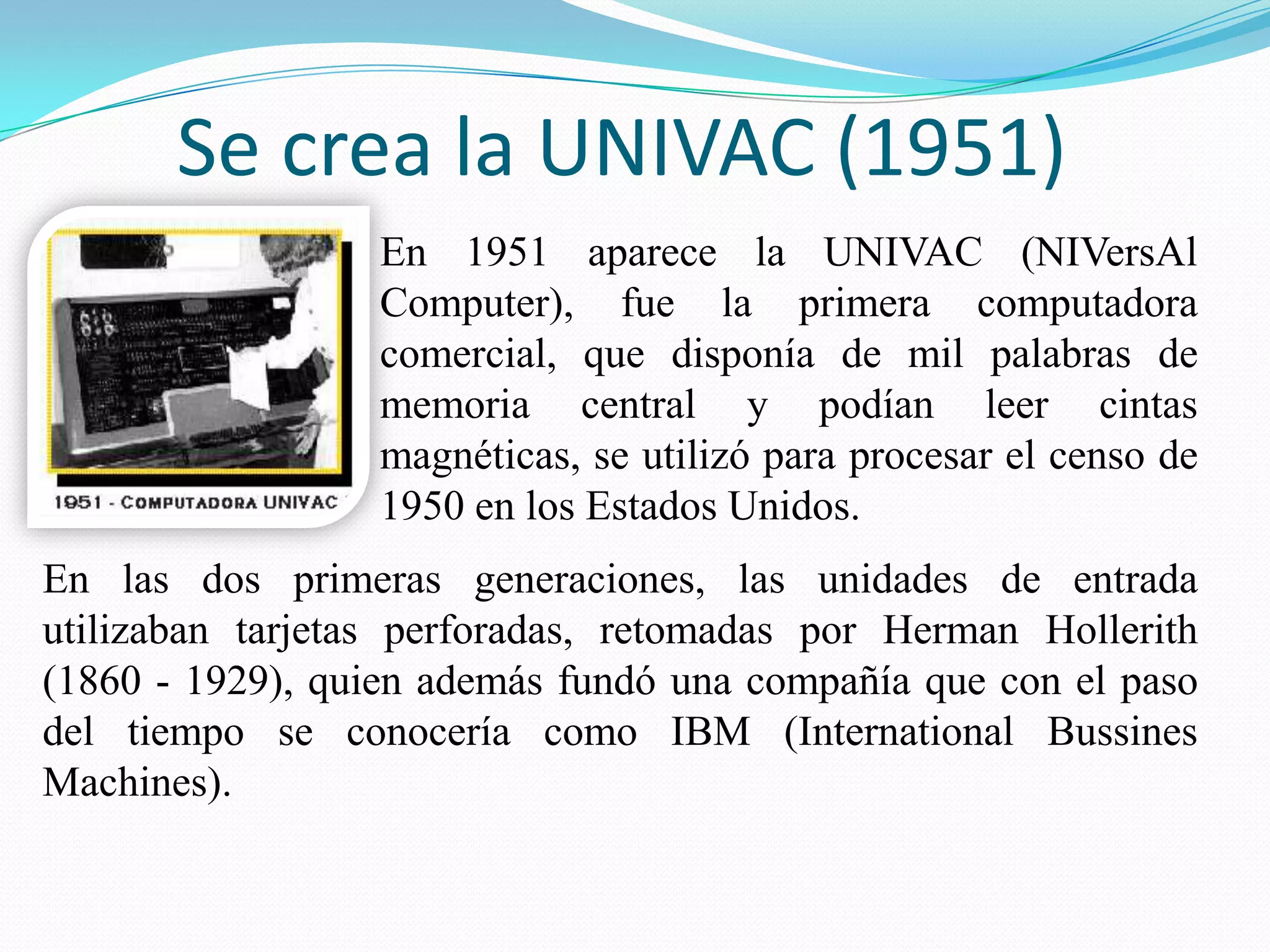 Evolucion De Computadoras