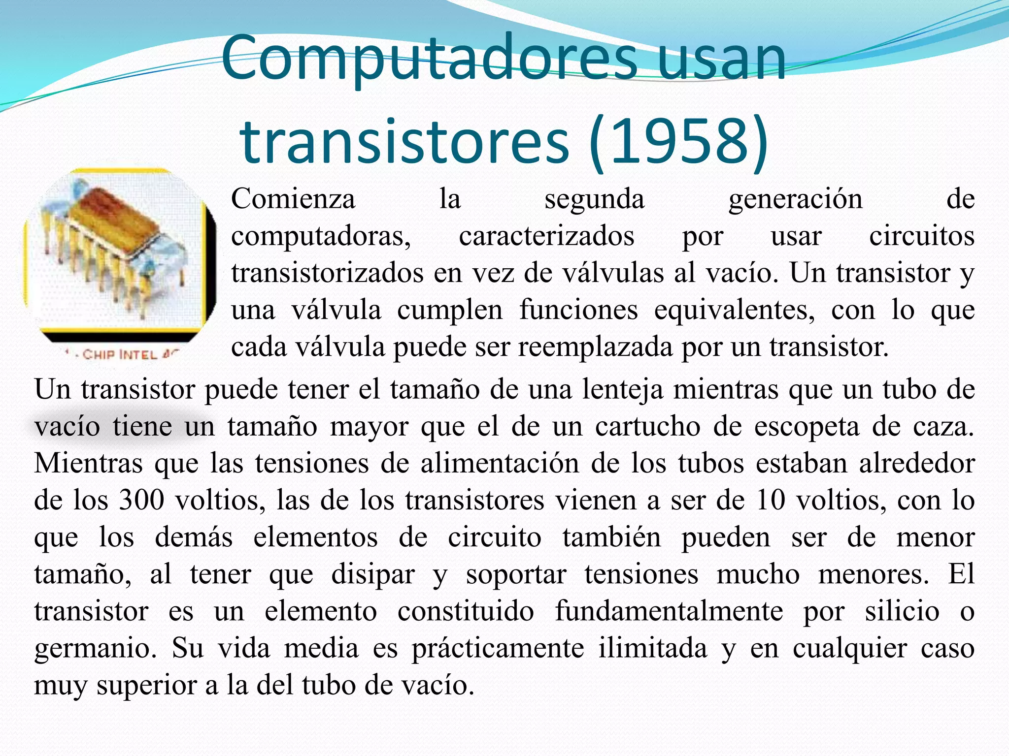 Evolucion De Computadoras