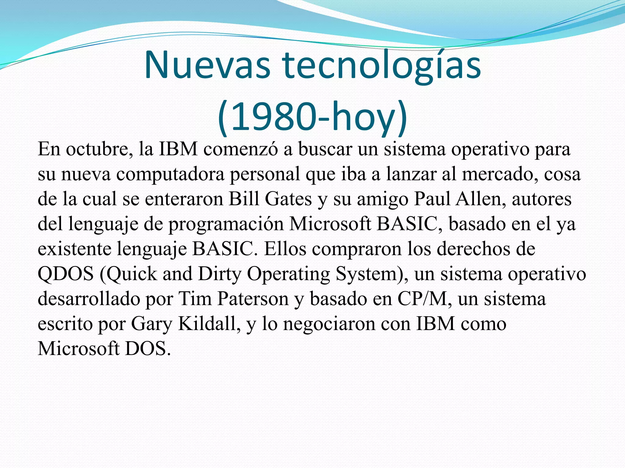 Evolucion De Computadoras