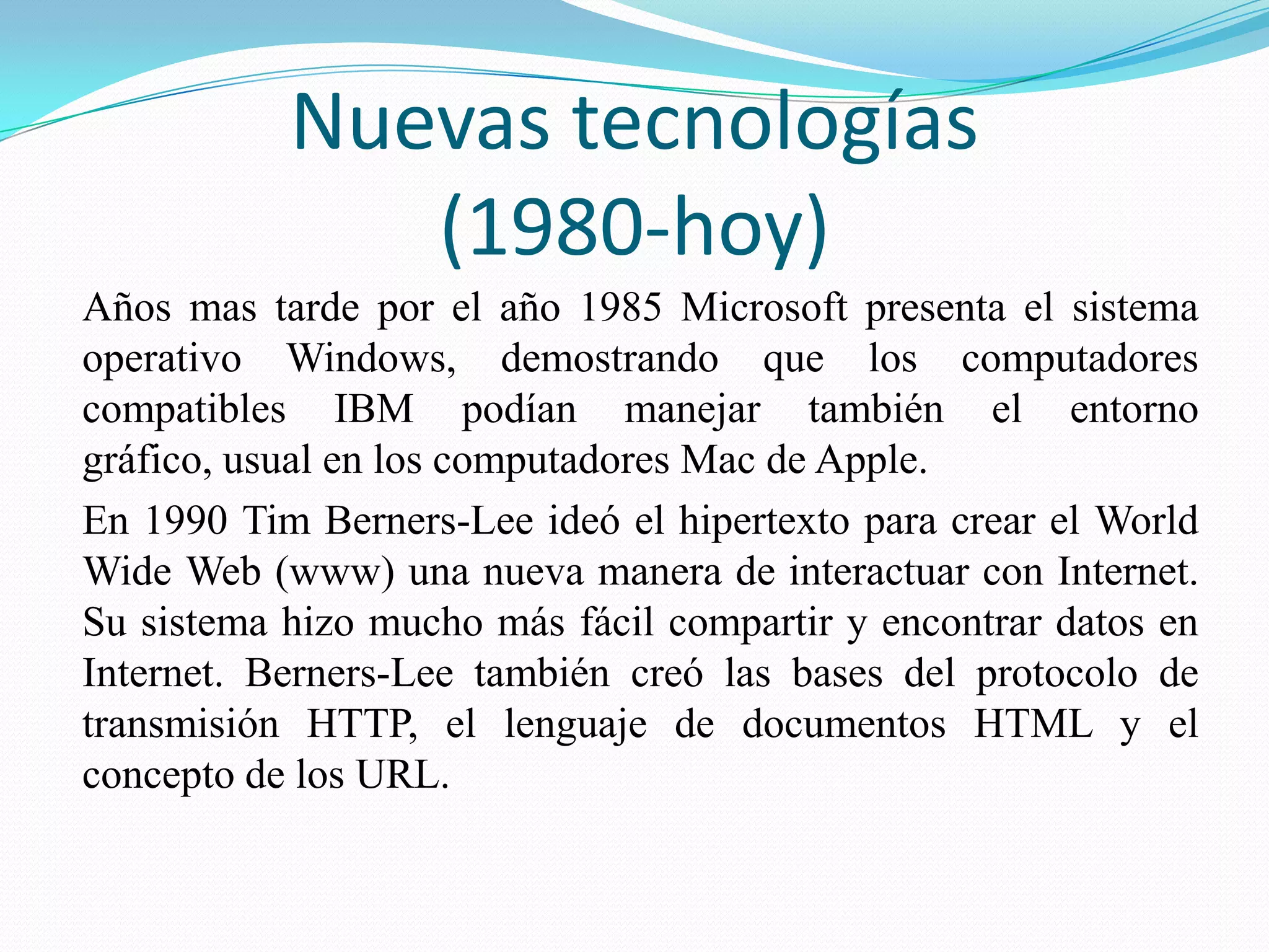 Evolucion De Computadoras