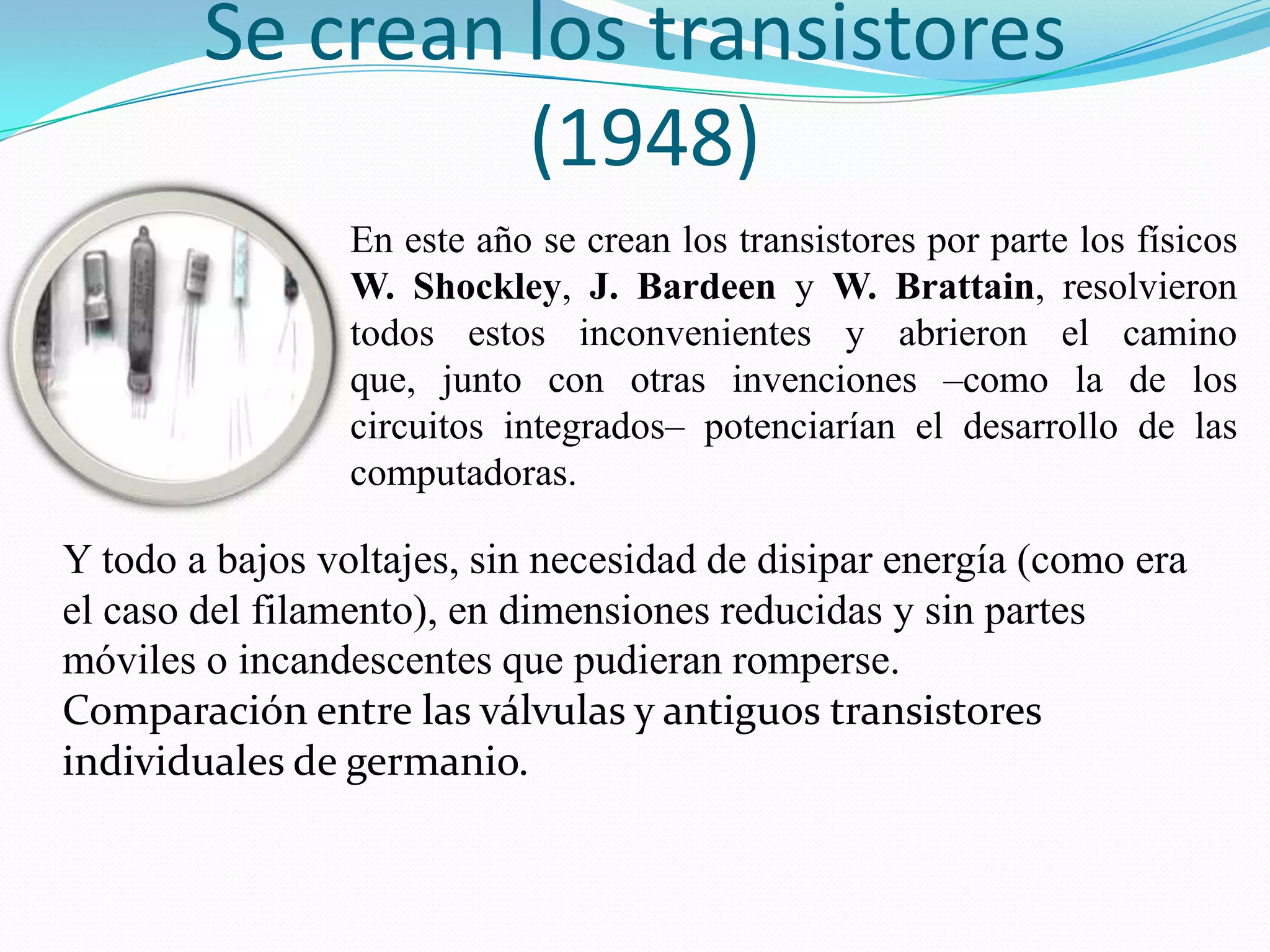 Evolucion De Computadoras