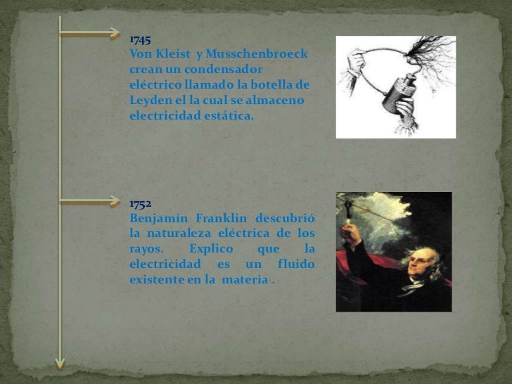 Evolucion de la electricidad