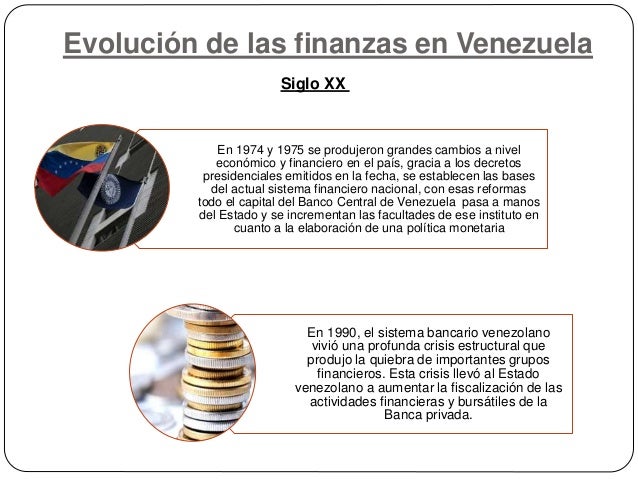 Evolucion de las finanzas en venezuela