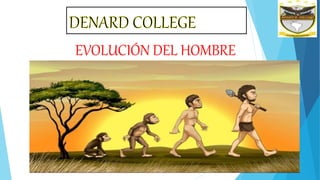 EVOLUCIÓN DEL HOMBRE
 