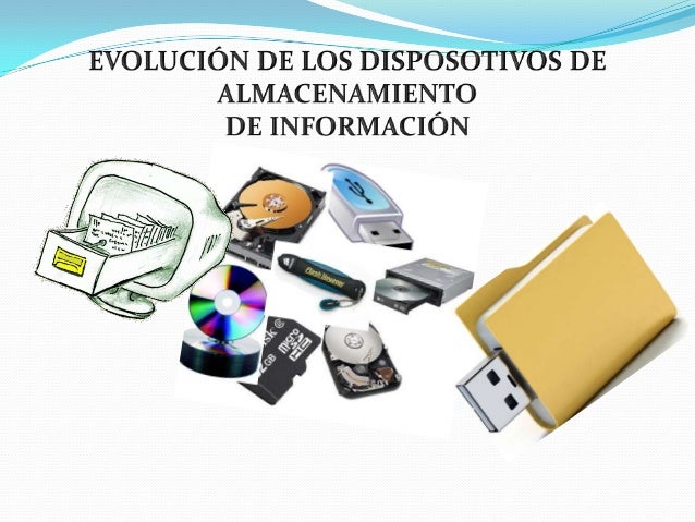 Resultado de imagen para Almacenamiento de informacion