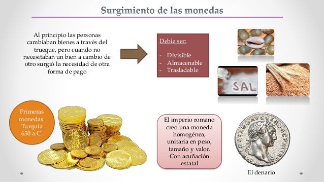Evolución histórica de las finanzas