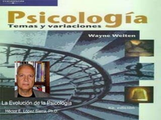 La Evolución de la Psicología
 Héctor E. López Sierra, Ph.D.
 