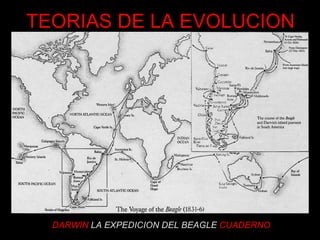 TEORIAS DE LA EVOLUCION




  DARWIN LA EXPEDICION DEL BEAGLE CUADERNO
 