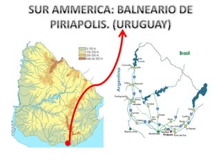 SUR AMMERICA: BALNEARIO DE PIRIAPOLIS. (URUGUAY)