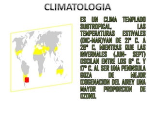 PLAYA PUNTA COLORADAENTRE OTRAS.ADEMAS DE PLAYAS, SE ENCUENTRA RODEADA DE CERROS COMO:CERRO SAN ANTONIO