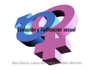 Evolución y Tipificación sexual




Bea García, Laura de Frutos y Rubén Bérmez
 