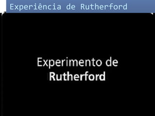 Experiência de Rutherford
 