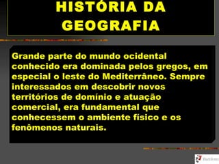 Evolução da Geografia | PPT